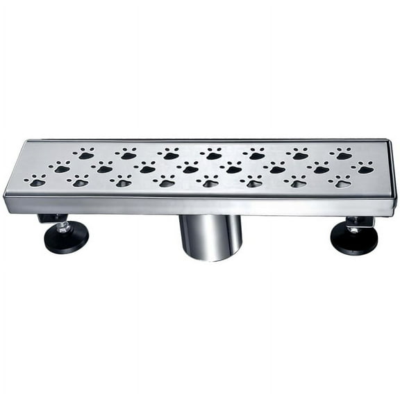 Dawn® LMU120304 Memuru River Series Linear Shower Drain 12"L In Polished Satin