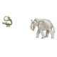 thumbnail image 1 of Figura de mascota de té china de latón, miniatura, año 2024, bonita decoración para dormitorio, hogar, oficina, estatua rústica de animal, recuerdo de, 1 of 8