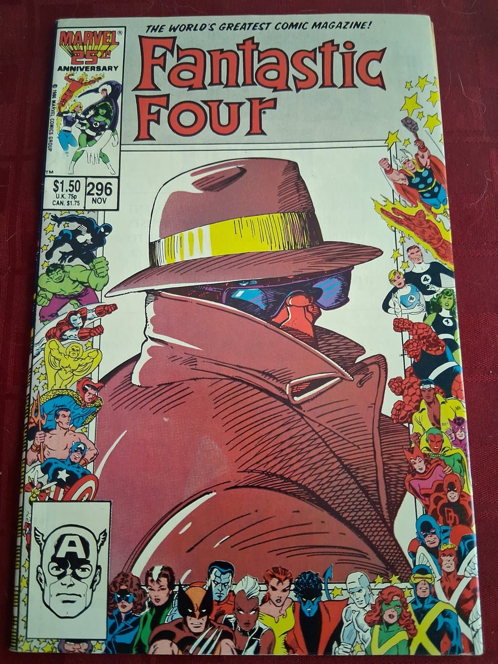 Cover of Fantastic Four #296