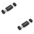thumbnail image 3 of Lector de tarjetas Seitruly Adaptador de memoria USB 2 en 1 2Conjunto, 3 of 6