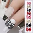 thumbnail image 1 of Zhaomeidaxi Bow Nail Art Decoration Manicure Salon Nail Art Accessories Unique Style Nail Decoration Design, 1 of 8