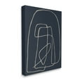 thumbnail image 4 of Stupell Industries Modern Squiggle Line Form Graphic Art Gallery Wrapped Canvas Print Wall Art, Design by Susan Jill, 4 of 4