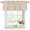 Beige White, variant on 2 Pack Valances for Window, Yellow Solid Color Short Curtains for Kitchen Bedroom Living Room, Aesthetics Contemporary Luxury Rod Pocket Small Window Treatment Valance Drapes 42 x 12 Inch