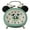 Light green, variant on 4in Cartoon Panda Loud Twin Bell Alarm Clock with Backlight, Battery Operated