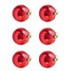 thumbnail image 2 of Worallymy Árbol de Navidad Bola Hogar Oficina Centro Comercial Árbol de Navidad Adornos Colgantes Decoración 6cm Rojo Brillante Worallymy JD735807878, 2 of 7