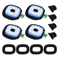thumbnail image 2 of USB Rechargeable Light for LED Knit Beanie Hat, 16 Pieces, Strong Medium and Weak Light Mode LED Hat Light, 2 of 5