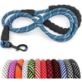thumbnail image 1 of Heavy Duty Rope Dog Leash, 10 FT Nylon Pet Leash, Soft Padded Handle Thick Lead Leash for Large Medium Dogs, 1 of 7