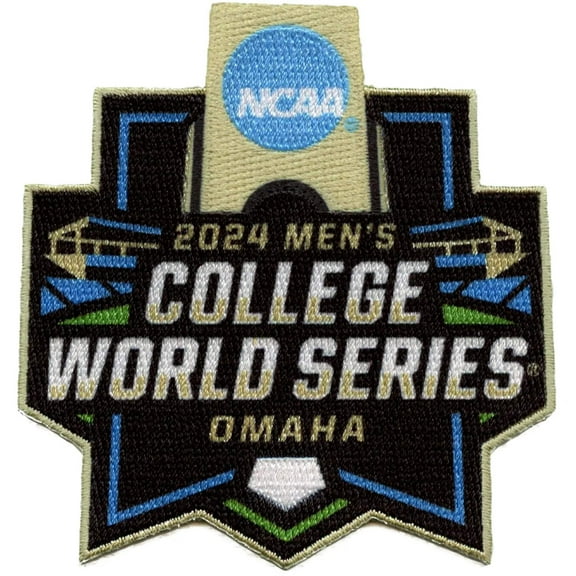 2024 NCAA Men's College World Series Omaha Jersey Patch Aggies Tennessee Iron On