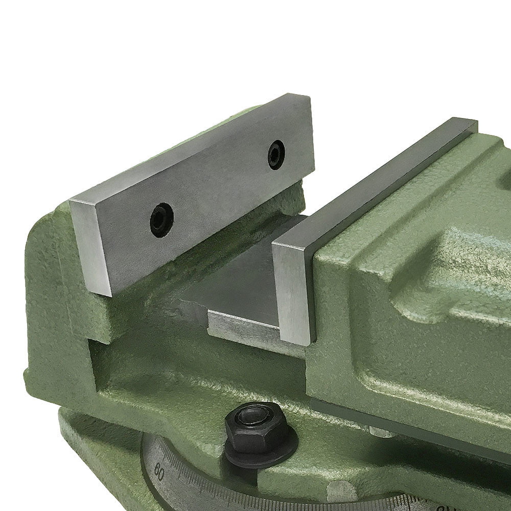 Heavy Duty 5'' Milling Vise With 360-Degree Rotation Swivel Base 