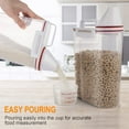 thumbnail image 2 of Cereal Storage Containers Plastic Airtight Food Storage Containers, 2 of 4