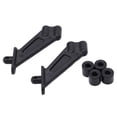 thumbnail image 1 of RC Rear Wing Bracket, Reasonable Design RC Wing Mount Bracket Black Plastic  For ZD Racing DBX10 7531 1/10 For Desert Off Road Vehicle  , 1 of 8