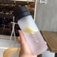 thumbnail image 2 of Taza de agua, taza de plástico, botella de agua deportiva, tapa doble esmerilada, color alto y taza de agua para mujeres y estudiantes, 2 of 5