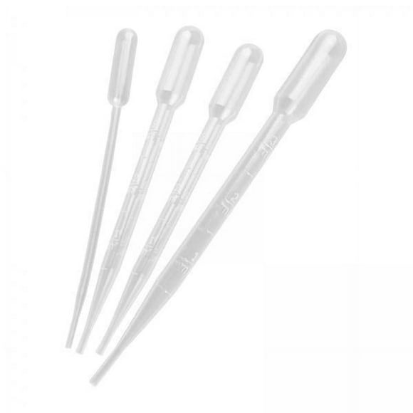 Conjunto de Dispensadores para Solventes, Accesorio de Pintura para Modelado, Tubos Medidores de Transferencia, 3x4 Piezas , Claro, 2 piezas