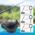 thumbnail image 3 of XUCP-Fishing Rod Cover/Rod Sleeve/Rod Sock (2-Pack)/Flat or Pointed End/Spinning or Casting Rods, 3 of 4