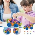thumbnail image 2 of Water Pipe Horn Sound Wheel Building Block Toy Puzzle 64Pc For Children Educational Play, 2 of 8