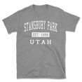 thumbnail image 1 of Stansbury Park Utah Classic Established Men's Cotton T-Shirt, 1 of 1