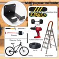 thumbnail image 4 of Garden Power Tool Hanger Garage Storage Organizer Trimmer Rack Garage Wall Mount Hooks Heavy Duty Hook Holder for Grass/Hedge/Storage shed Trimmer Garden Tools, 4 of 8
