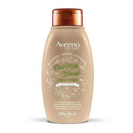 Aveeno Scalp Soothing Oat Milk Blend Conditioner, 12 Ounce,Pack of 4