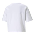 thumbnail image 2 of Playera Puma ESS Cropped para Mujer 586866-02 blanco L Puma 586866-02 BLUSA ESS CROPPED, 2 of 3