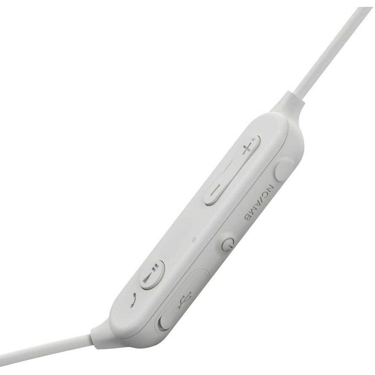 Sony SP600N Wireless Noise Canceling Sports In-Ear Headphones, White  (WI-SP600N/W)