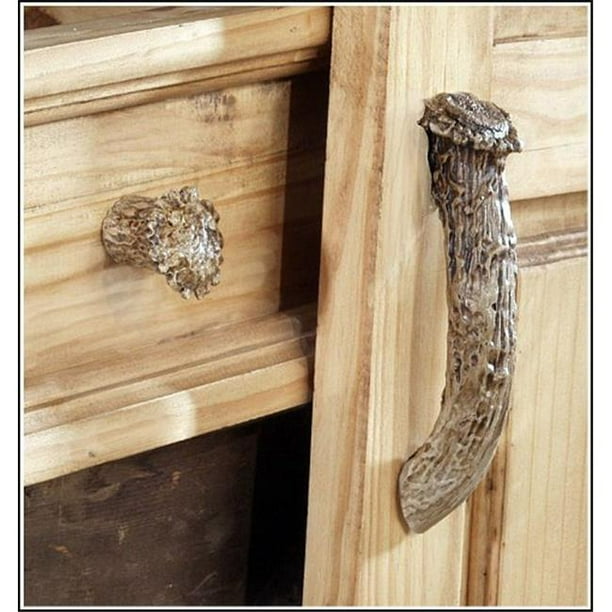 Hughes Collection Hp 66561 Antler Cabinet Pull Com Hp 66561 Antler Cabinet Pull, Antler Cabinet Pulls