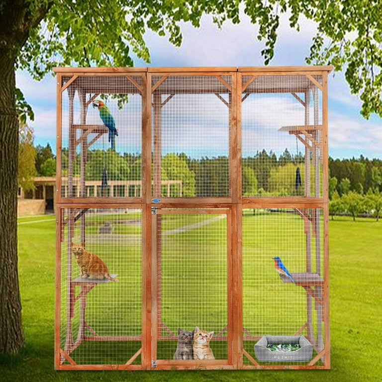 Wayfair outdoor clearance cat enclosure