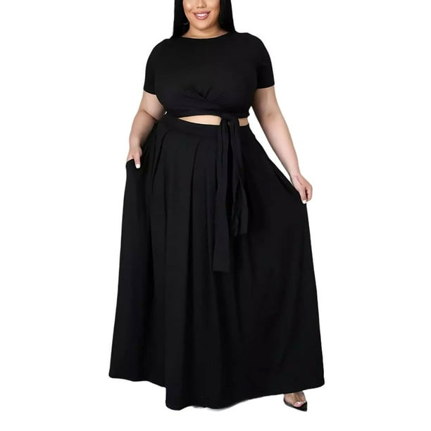 Plus size 2 piece dress sale