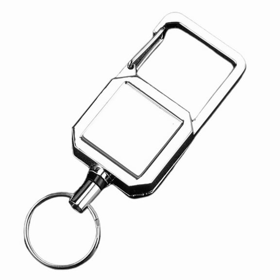 Strong Steel Wire Rope Elastic Keychain Retractable Key Chain Outdoor Sporty Keychain Tool High Strength Keychain