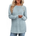 thumbnail image 2 of OALUXE Long Sleeve Shirts for Women Casual Tunic Tops Loose Fit Dressy Lightweight Sweaters, 2 of 7