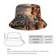 thumbnail image 2 of el rey de reyes Sombrero bucket para adultos, gorra de protección solar, sombrero de pescador plegable para viajes al aire libre, pesca y actividades de verano, 2 of 6