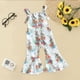 thumbnail image 3 of Gibobby Monos de Moda Mono con estampado de zanahoria y conejo de Pascua para niñas pequeñas, pantalones con tirantes para ropa de bebé, prendas de vestir(Blanco， 18-24 Meses), 3 of 5