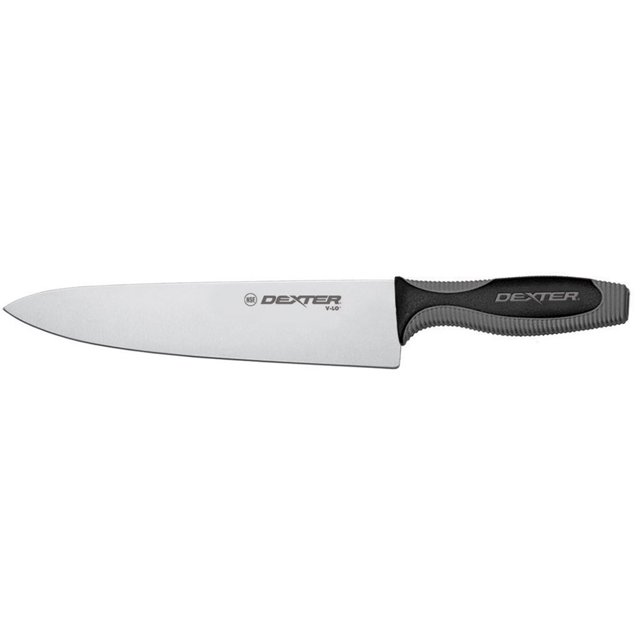 Dexter Russell V145-10PCP 10" Chef's Knife w/ Soft Rubber Handle, Carbon Steel