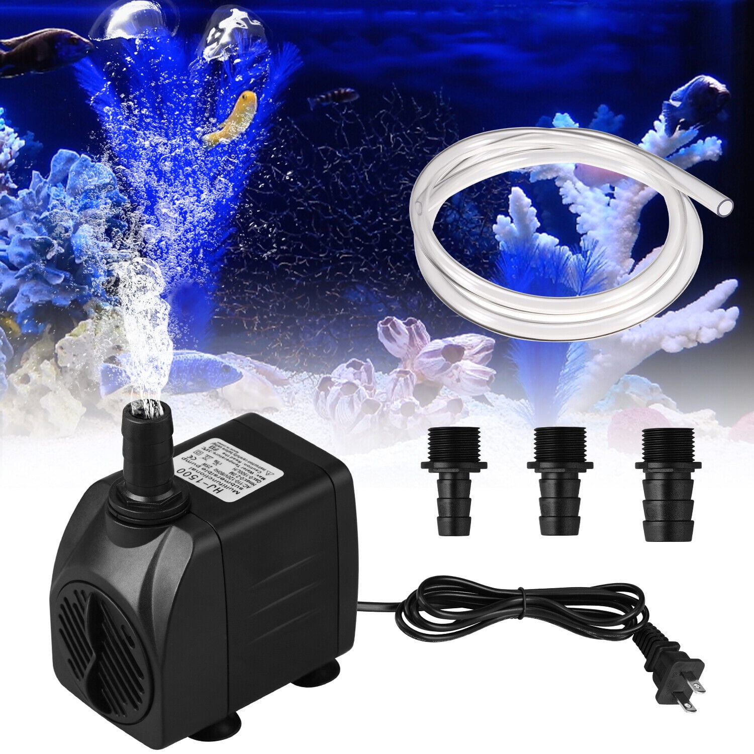 Elegant Choise Water Pump Hydroponics Pond Fountain Aquariums
