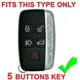 thumbnail image 3 of Silicone Cover Keyless Entry Case Fob Holder for Jaguar F-Type XJ XF P Smart Key (purple and pink), 3 of 4