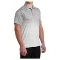 thumbnail image 4 of Yellow Rooster Mens Ombre Heather Polo White/ Graphite L, 4 of 8
