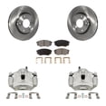 thumbnail image 1 of Transit Auto Front Disc Brake Caliper Rotors and Ceramic Pads Kit for Car Hyundai Tucson Kia Sportage FWD KC8-100698T, 1 of 11