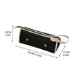 thumbnail image 2 of Pisexur Belleza Maquillaje Bolsa organizadora de viaje, bolsa de almacenamiento portátil que puede guardar secador de pelo y accesorios, viene con un asa lindapara mujeres y hombres, 2 of 4