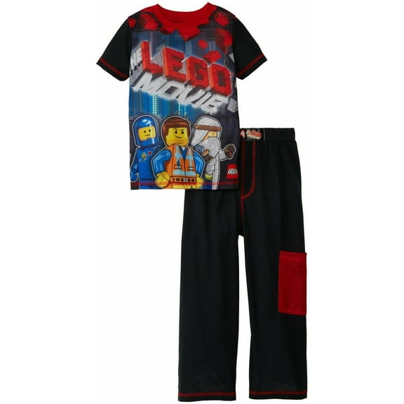 Lego Movie 2 PC Short Sleeve Pajama Set Boy Size 6/7