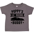 thumbnail image 3 of Inktastic Poppy's Lil' Racing Buddy with Car Silhouette Boys or Girls Toddler T-Shirt, 3 of 5