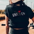 thumbnail image 2 of Tops de moda para mujer, divertidas camisetas informales holgadas con estampado, blusa, camisa estampada Fridja gope3504, 2 of 7