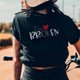 thumbnail image 2 of Tops de moda para mujer, divertidas camisetas informales holgadas con estampado, blusa, camisa estampada Fridja gope3502, 2 of 7