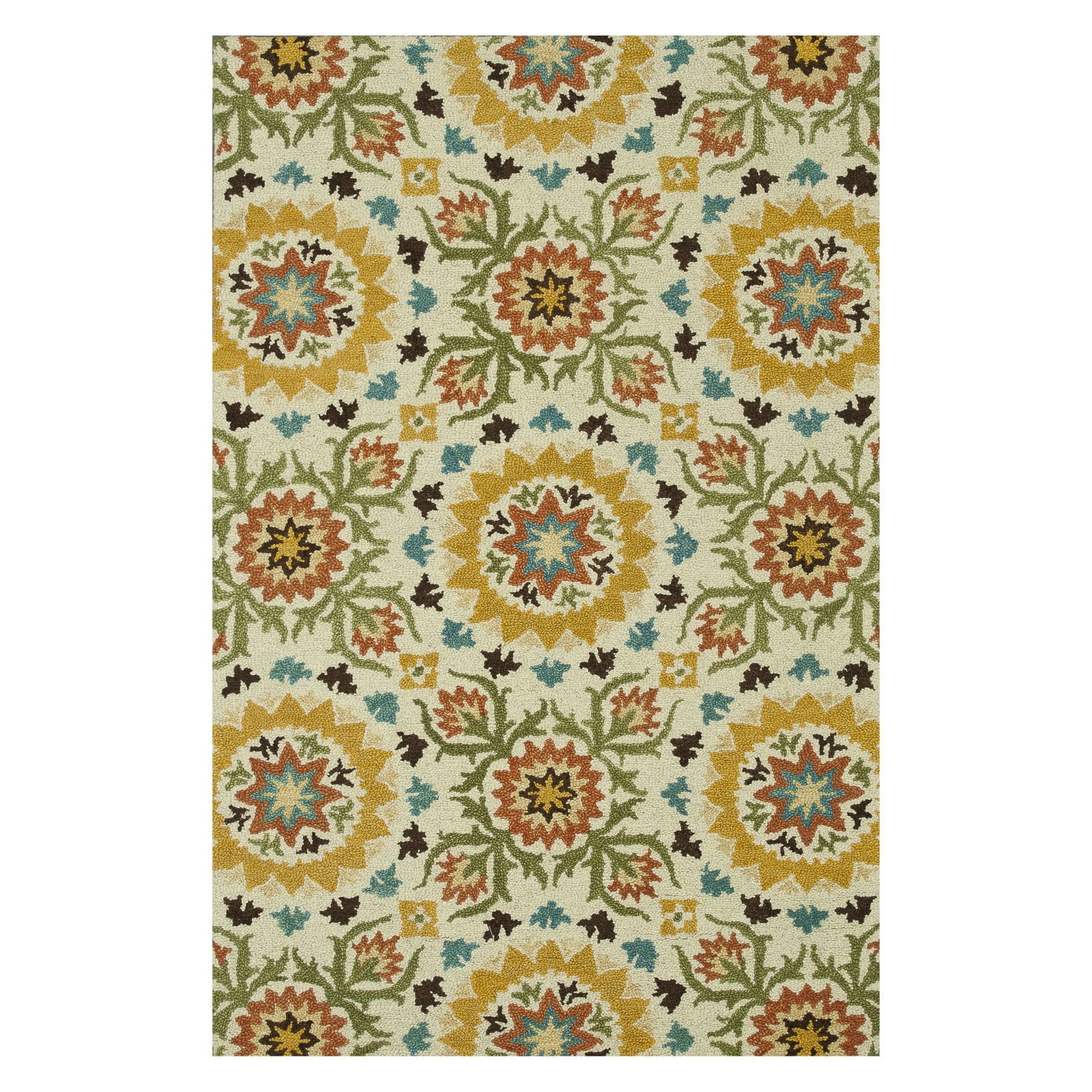 Loloi Taylor Area Rug Ivory / Green