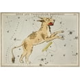 thumbnail image 2 of Hall, Sidney 14x11 White Modern Wood Framed Museum Art Print Titled - Astronomical chart illustration of Lynx and the Telescopium Herschilii, 2 of 4
