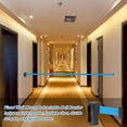 thumbnail image 5 of Uxcell Fixed Wall Mount Retractable Belt Barrier, Crowd Control Belts for Retail Store Stadium Red Belts Black/Light Blue 6.56 ft, 5 of 7