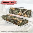thumbnail image 7 of Yuyamidu Camo Hunting Oak UTV Seat Cover Non-Slip Ranger Seat Covers Bench Four Wheeler Accessories Fit for Mule 3010 4x4 2008 2007 2006 2005 2004 2003 2002 2001, 7 of 7
