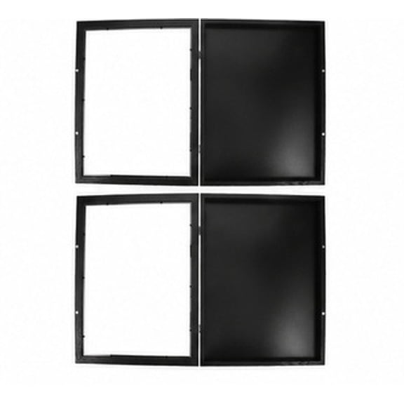 MOKKHNB DIY Black Wooden Shadow Box for Sports Shirts and Collectibles 2Pcs