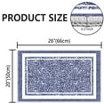 thumbnail image 2 of TECHVIDA Bathroom Rugs,Non-Slip Ultra Soft Bath Mat,Soft Absorbent Bathroom Rug,Machine Washable,(18"x26", Dark Blue), 2 of 9