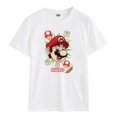 thumbnail image 1 of Camiseta con estampado de la serie Super Mario para niños, vestido familiar para padres e hijos, camisetas divertidas bonitas, camiseta de verano con cuello redondo, regalo de Navidad zhangmengya LED, 1 of 2