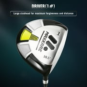 MaxKare Complete Golf Clubs Set Golf Mens Regular 9-Piece Complete Set - Right Hand,Yellow