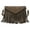 Khaki, variant on Leather Envelope Fringe Shoulder Bag Tassel Crossbody Handbag Women's Purse (Black)